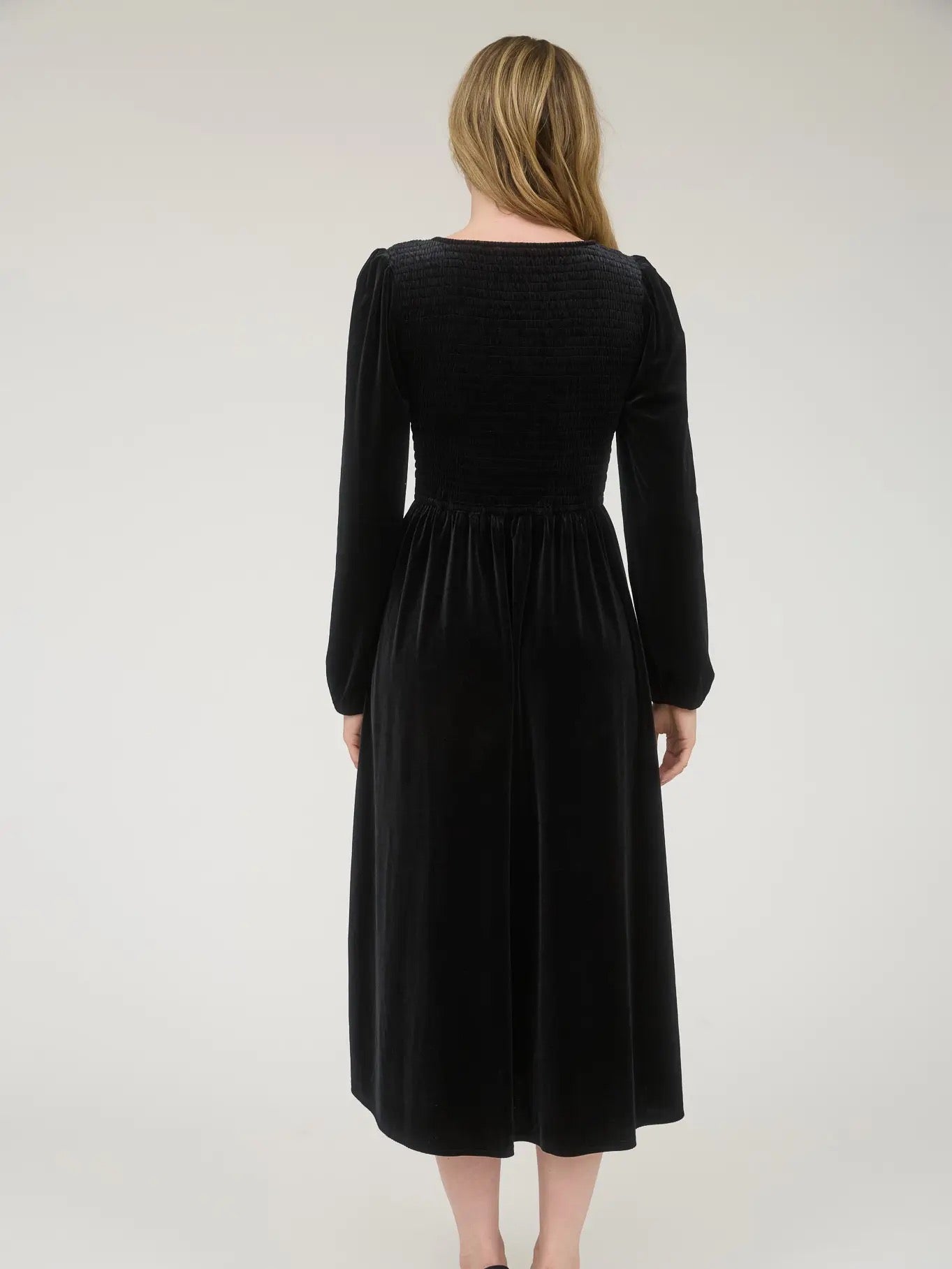 Velvety Holiday Dress