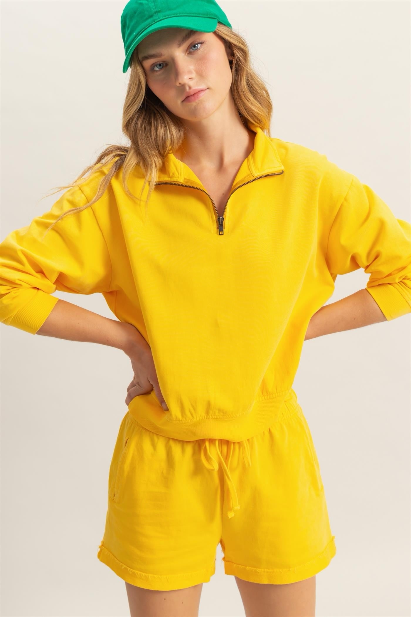 Savannah Half-Zip Sweatshirt