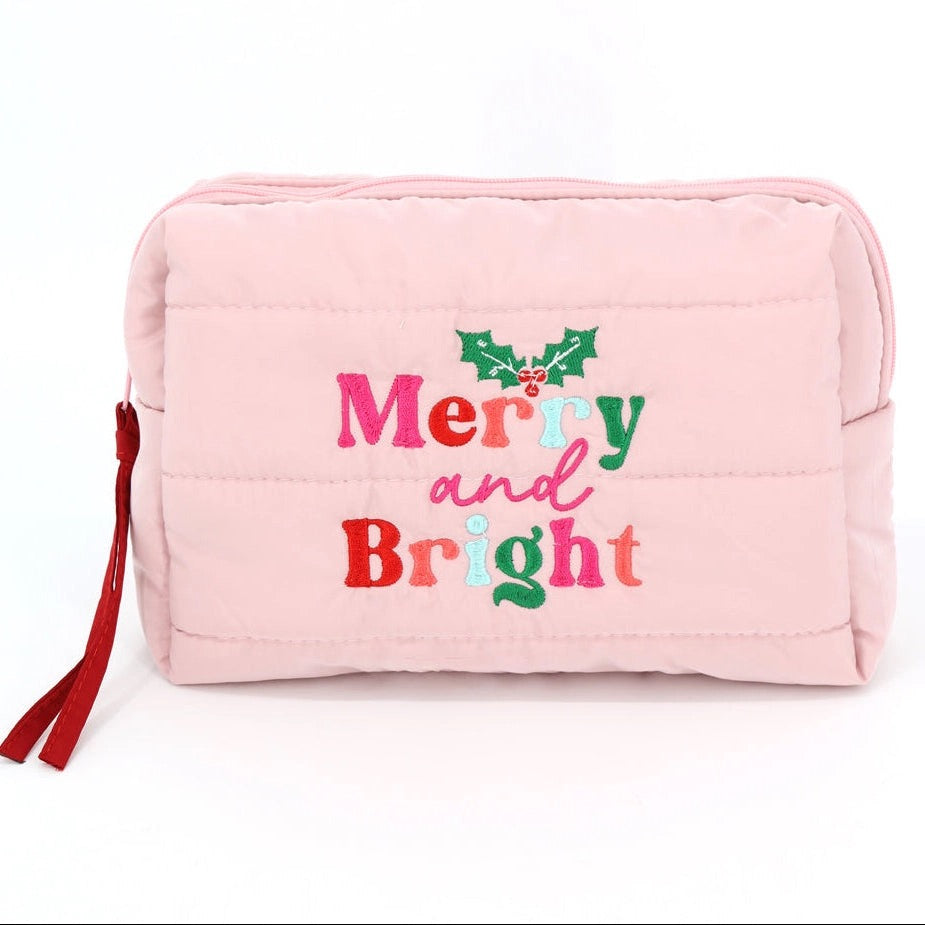 Merry & Bright Cosmetic Bag