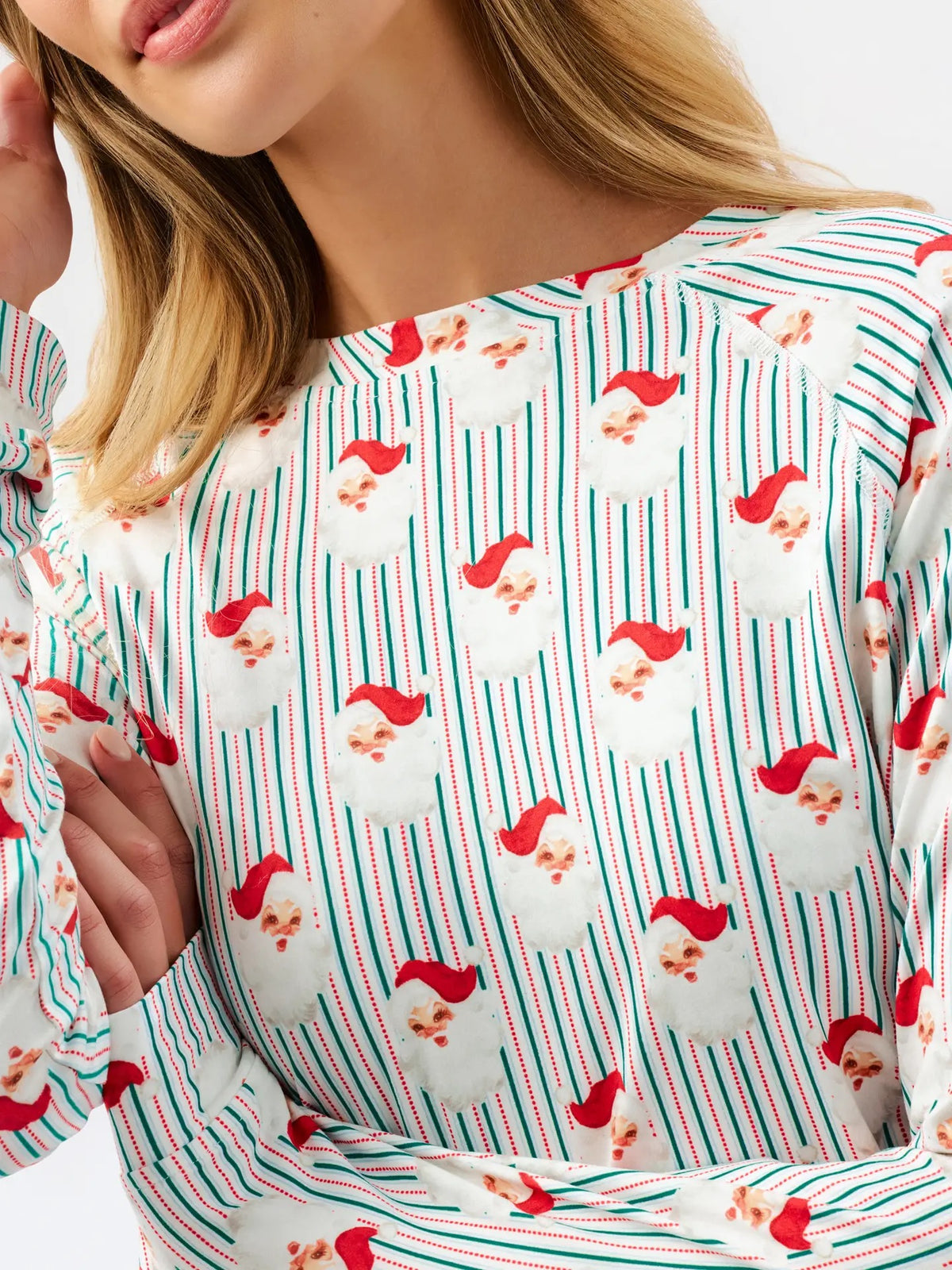 Santa Baby Striped Pjs