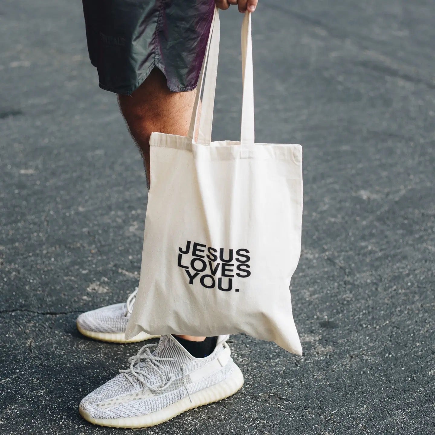 'Jesus Loves You' Tote