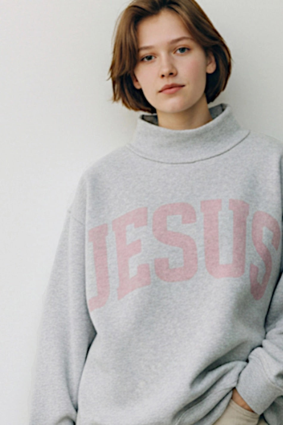 'JESUS &GOD IS GOOD' Sweatshirt - Pink
