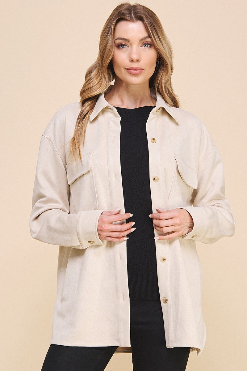 FAITH SUEDE JACKET