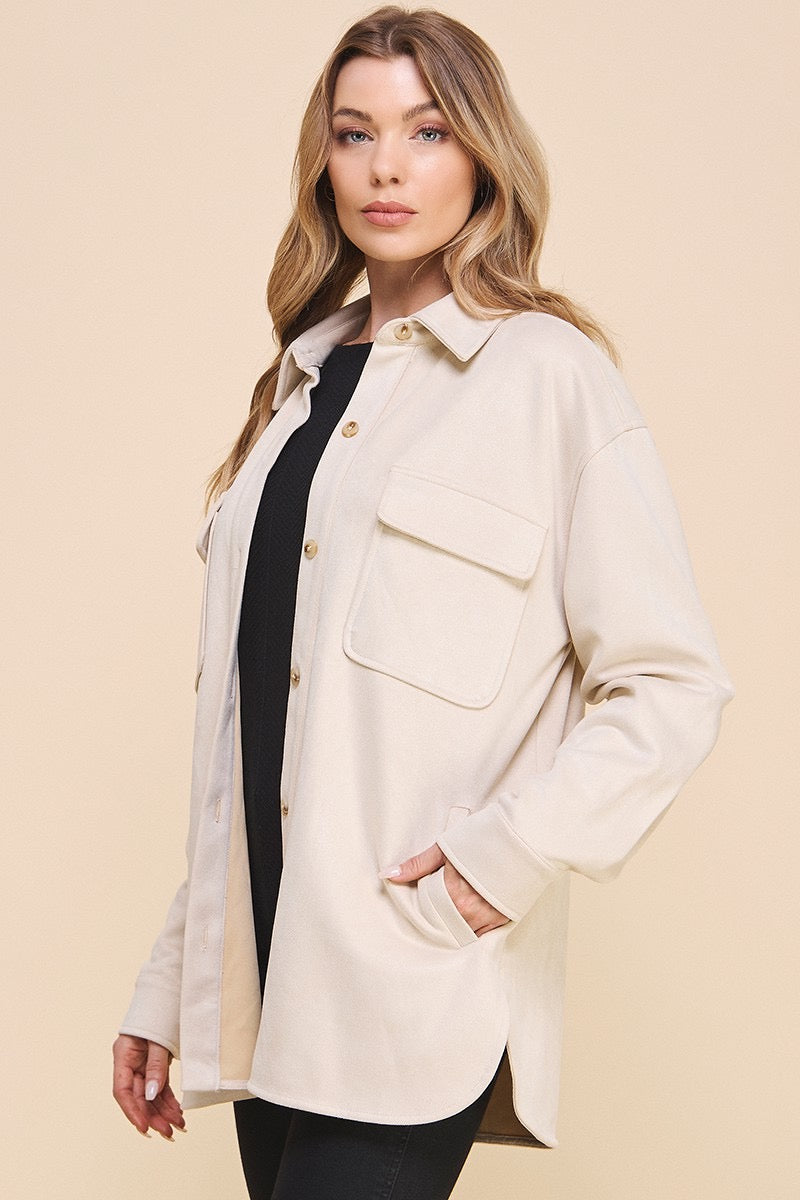 FAITH SUEDE JACKET