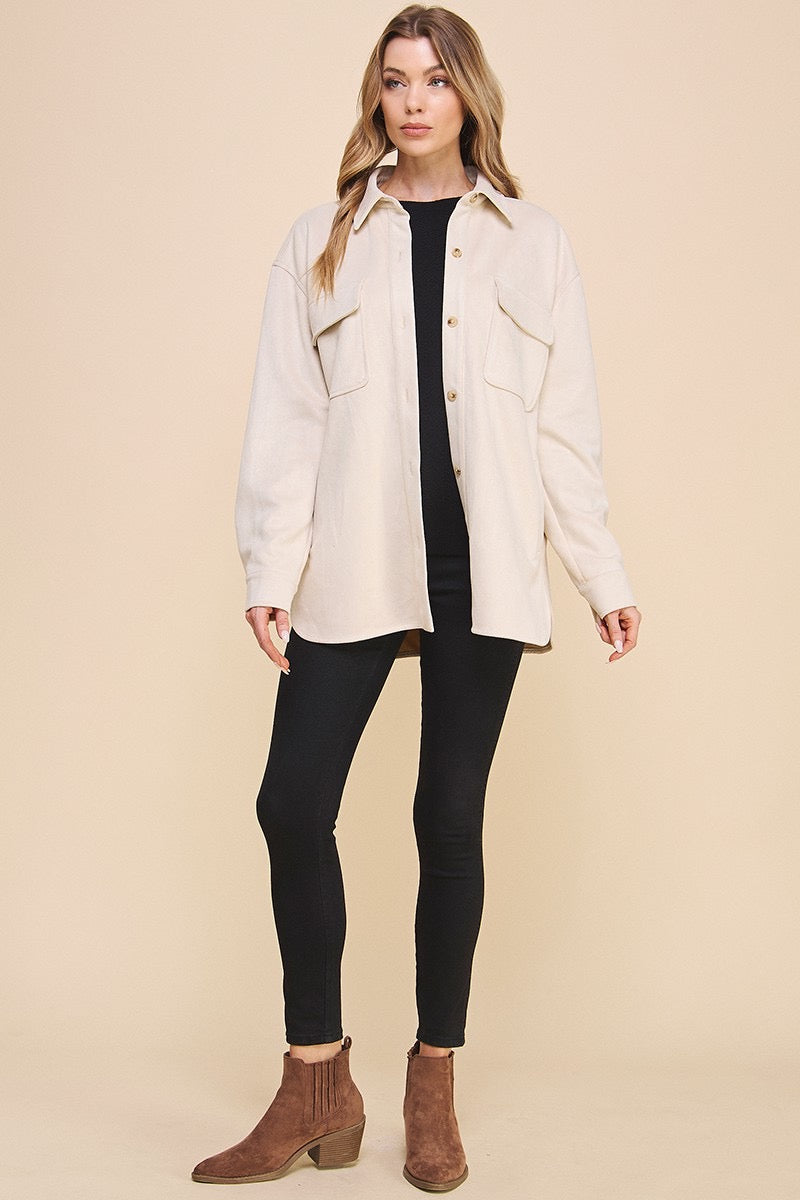 FAITH SUEDE JACKET
