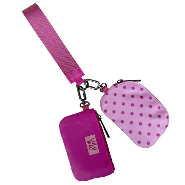 LULU MAC Polka-dot Wristlets