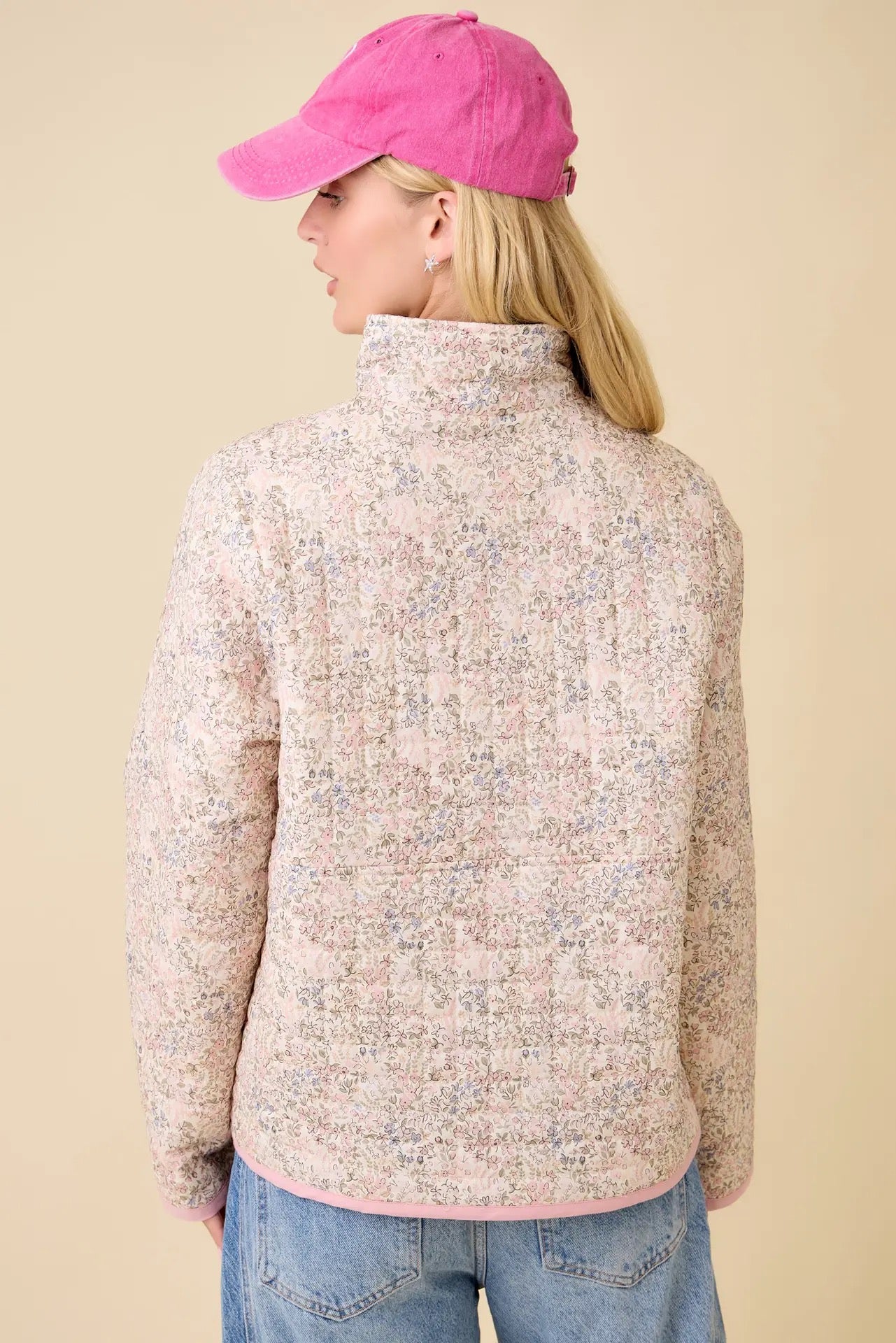 Floral Quilted Jacket