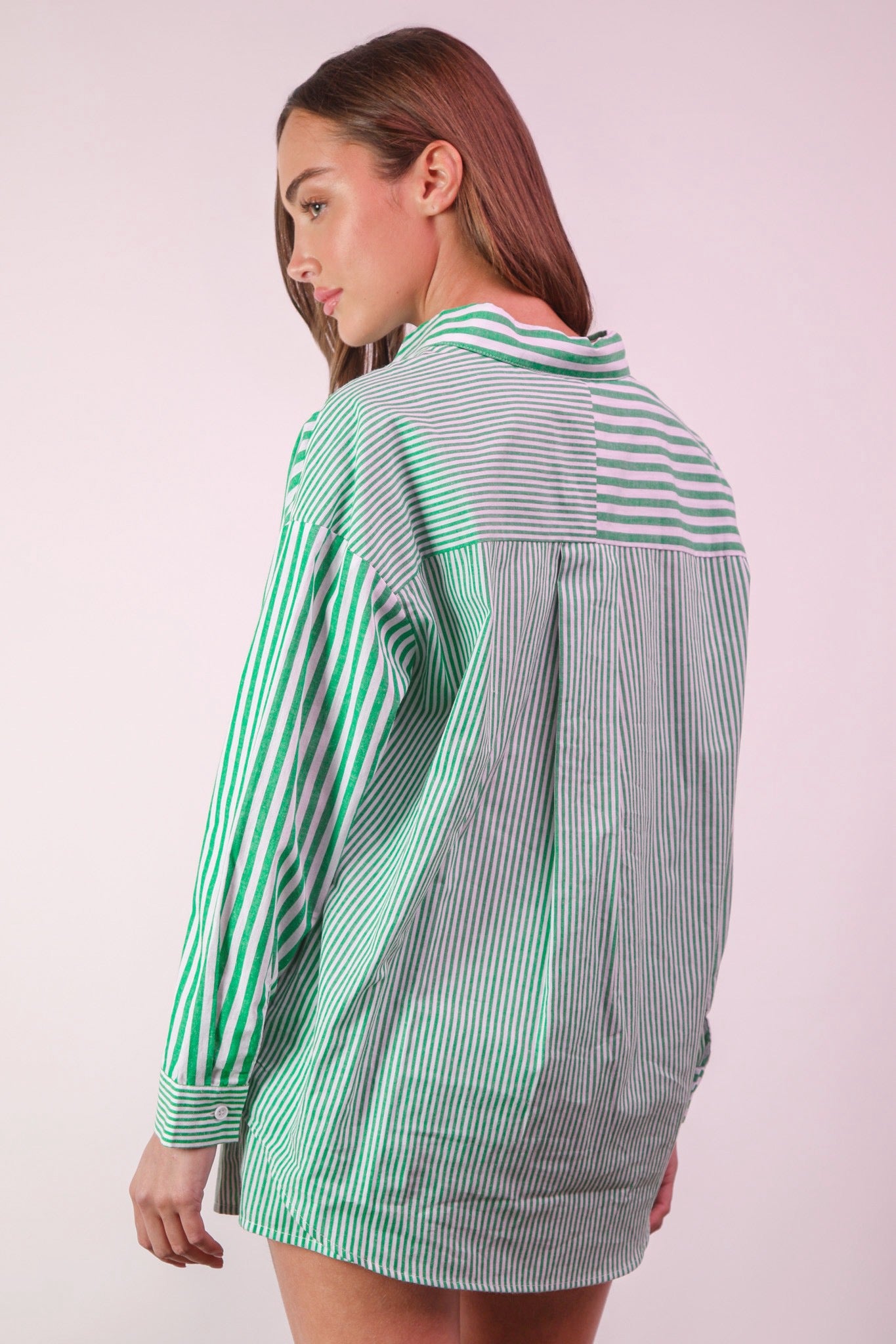 Comfy Striped Shirt & Shorts Set