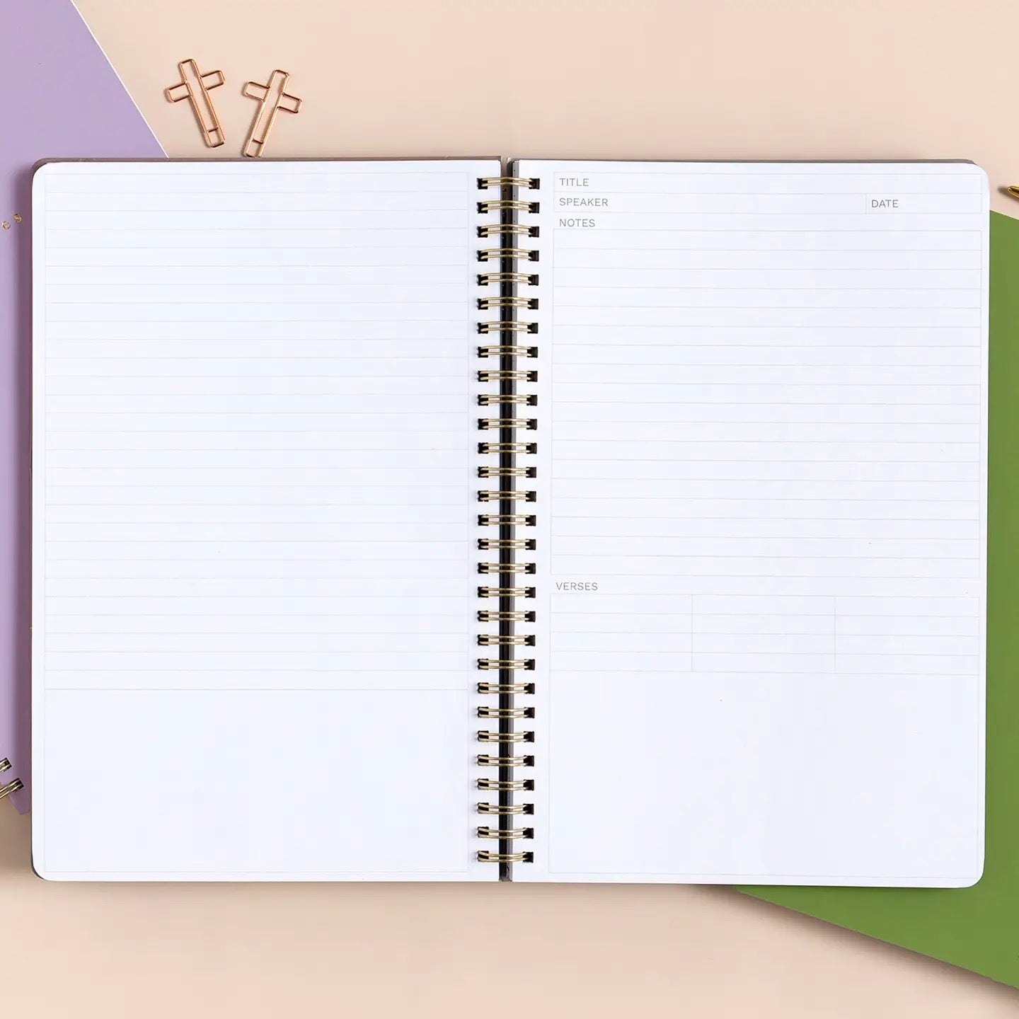 Church Notes Plus Maps- Black