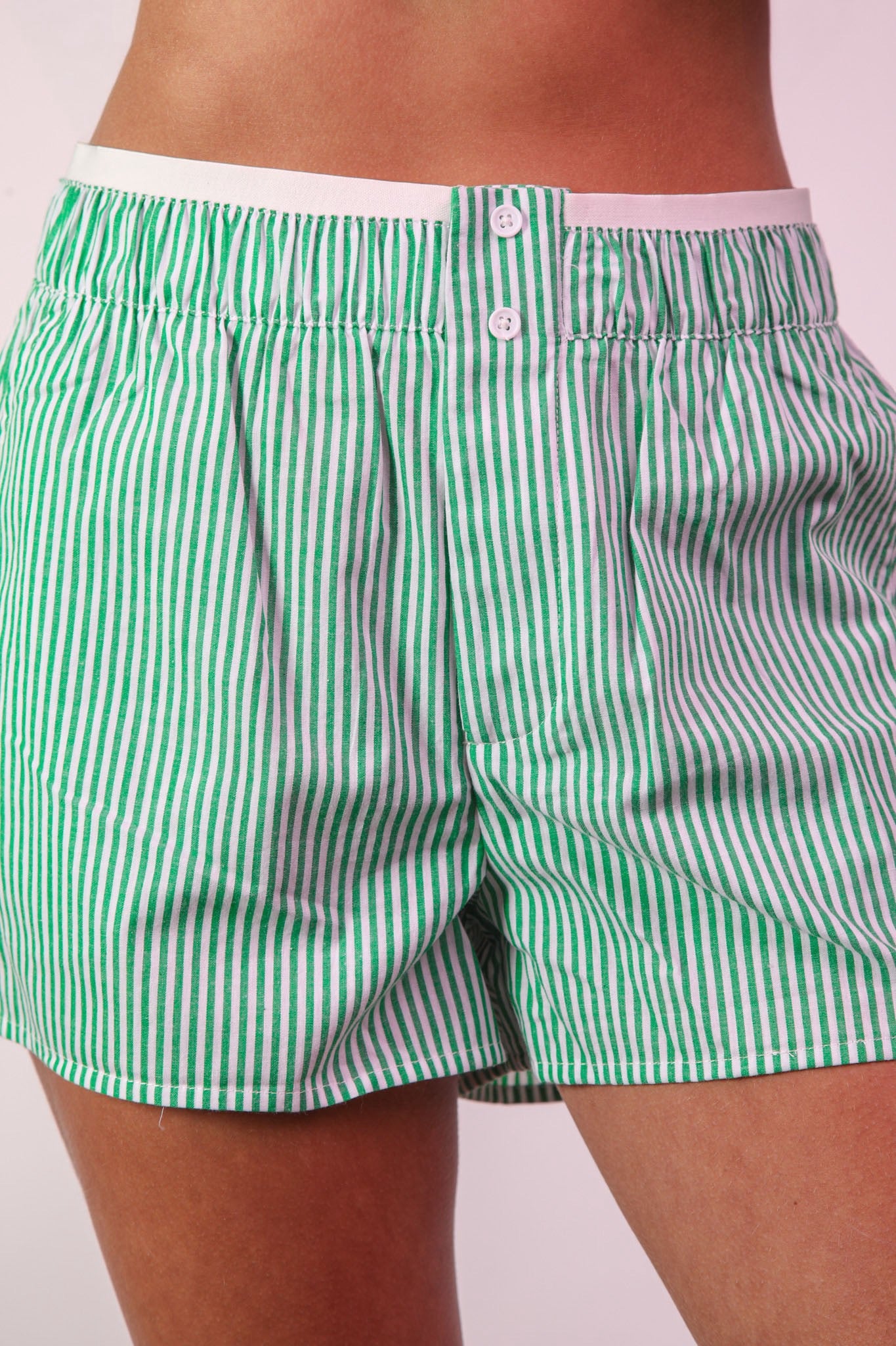 Comfy Striped Shirt & Shorts Set