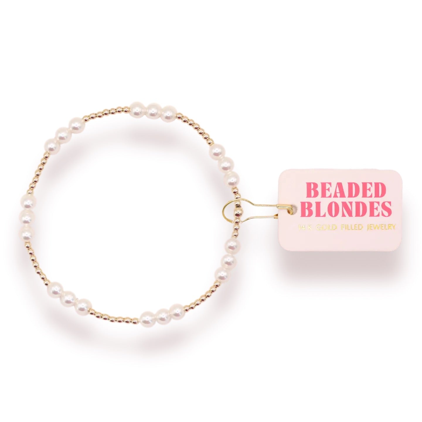 ILY Pearl Bracelet