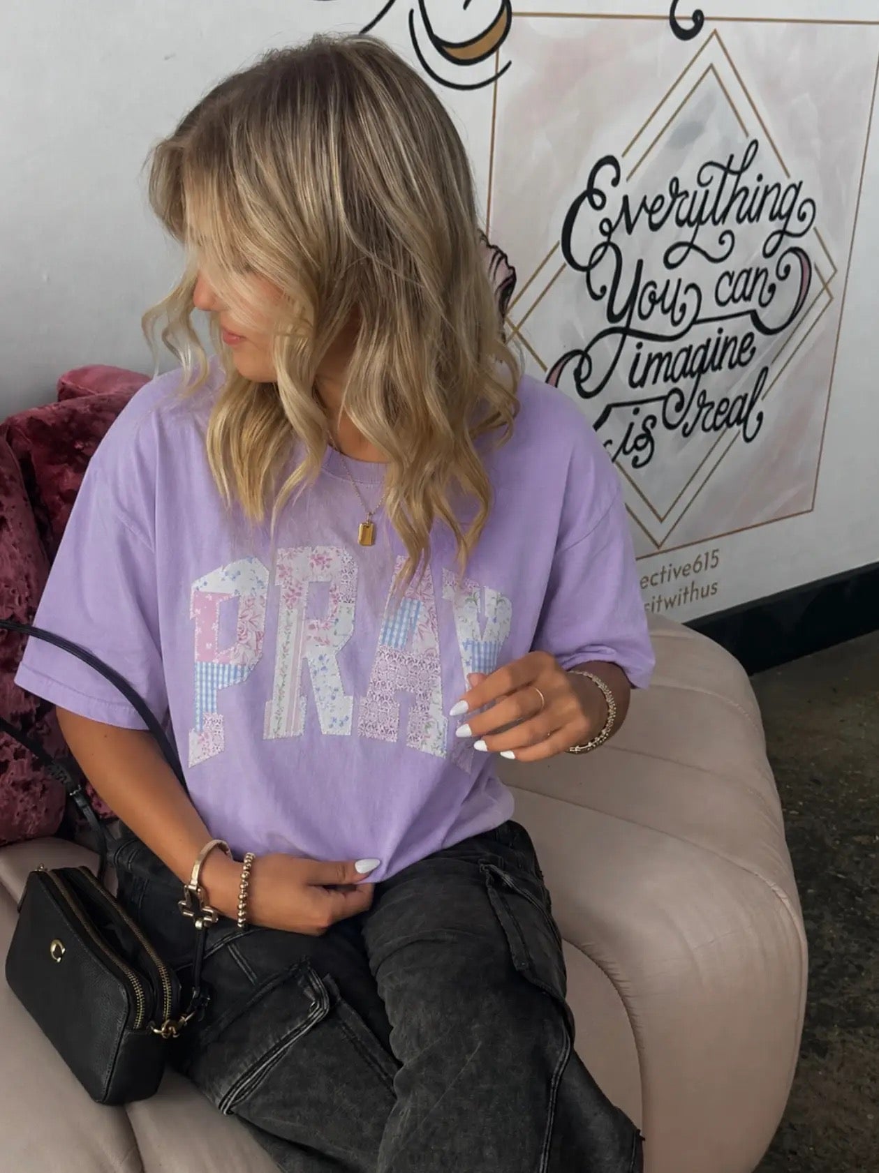 Purple Pray T Shirt