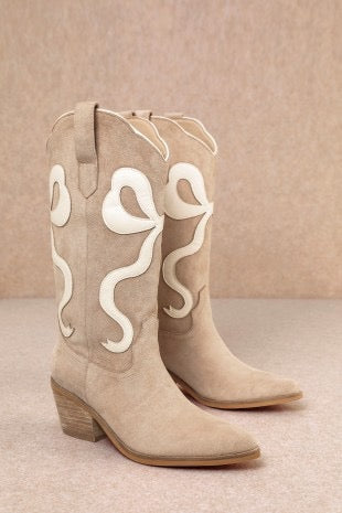 Western Bow Boots