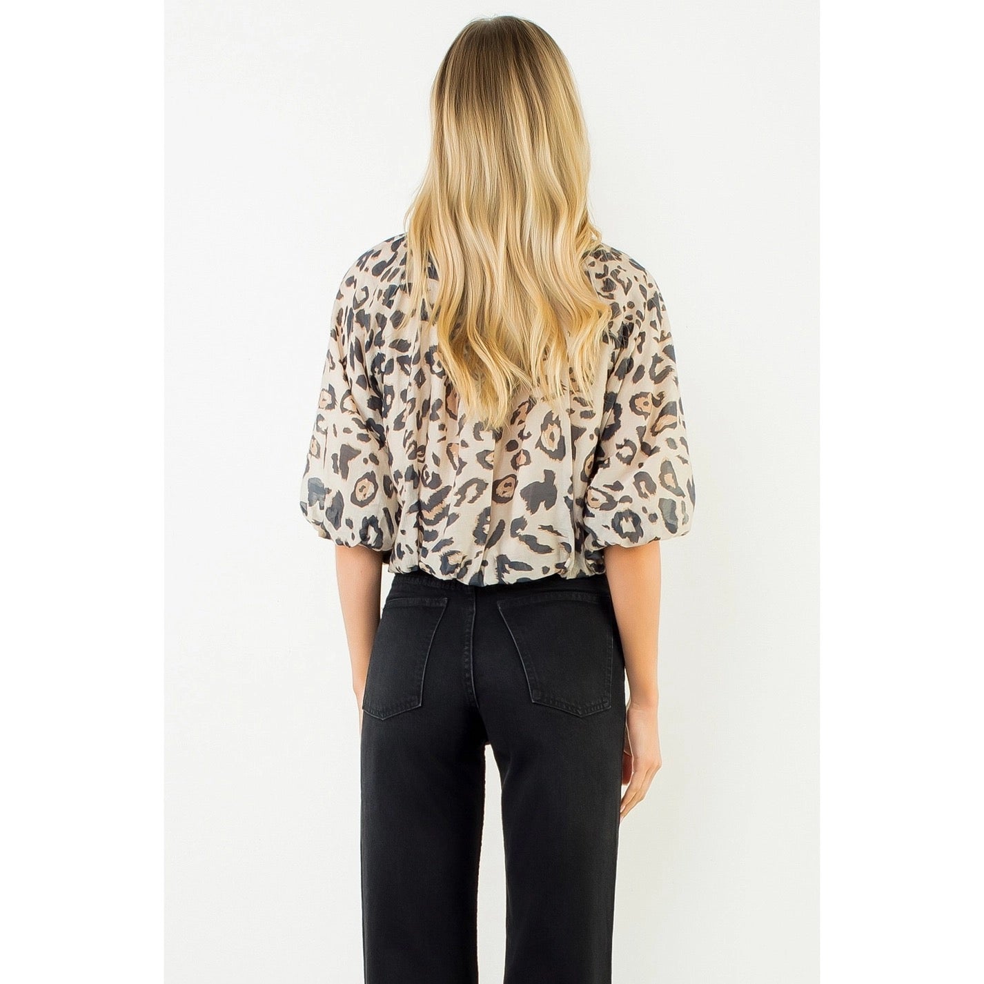 Animal Print Top