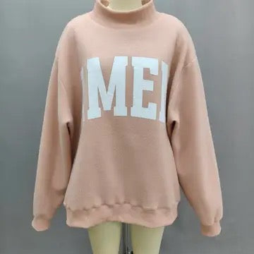 WWJD & AMEN Mockneck - Pink