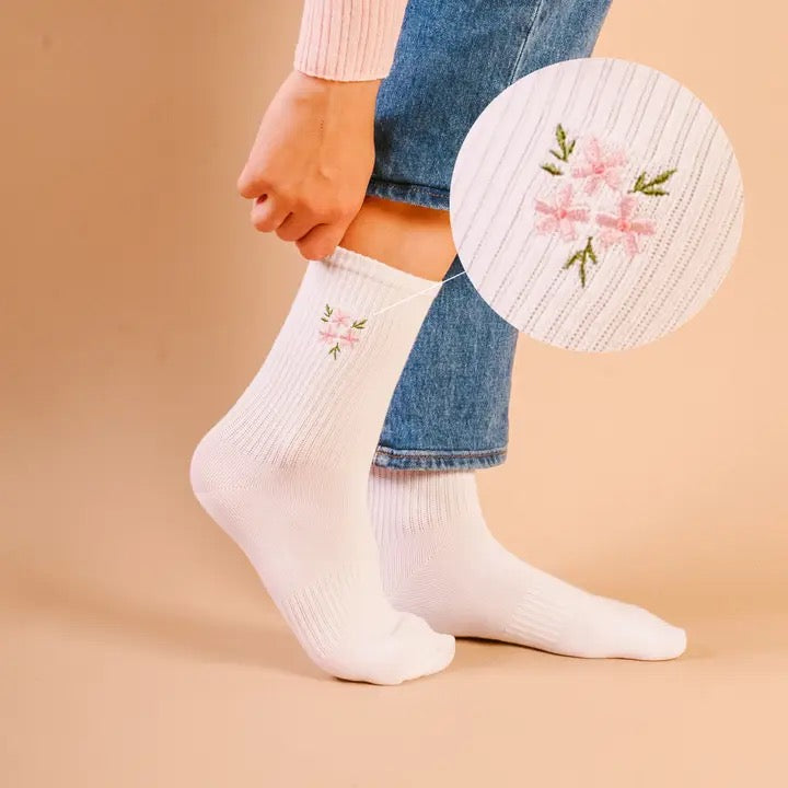 Bouquet Crew Socks