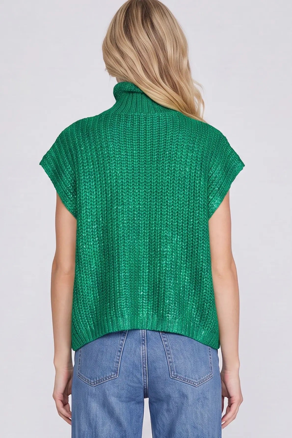 Marlee Metallic Top