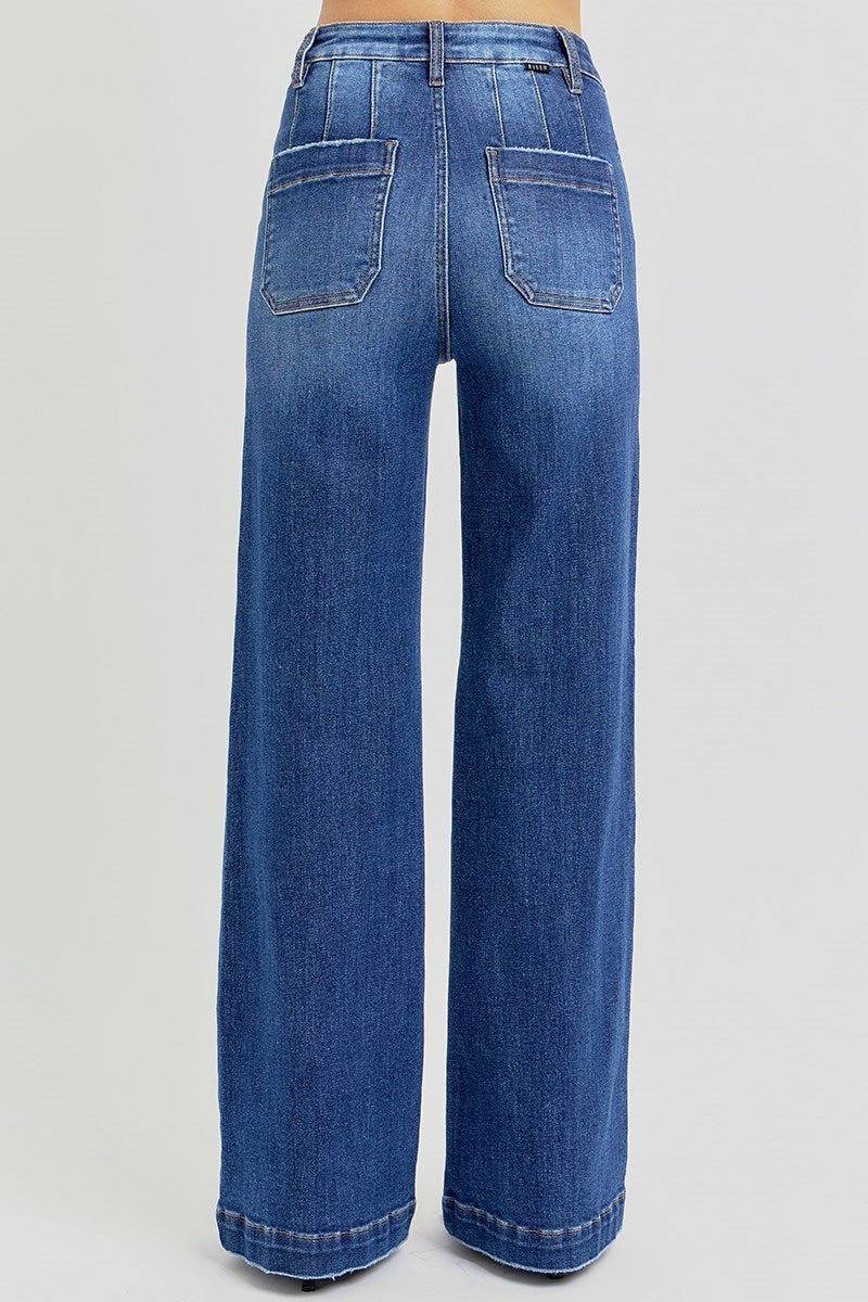 Heather Wide Jeans