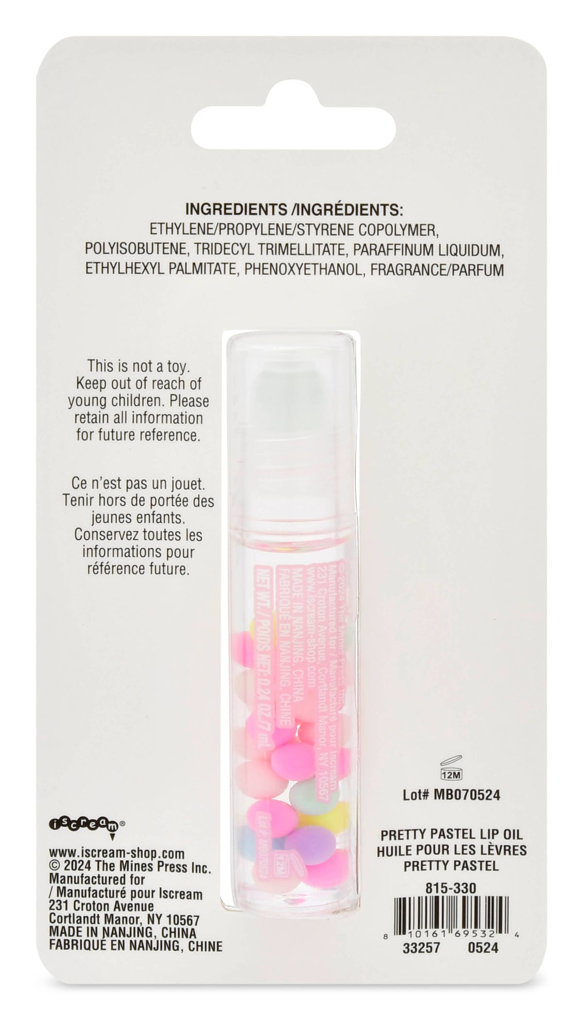 Pretty Pastel Lip Oil