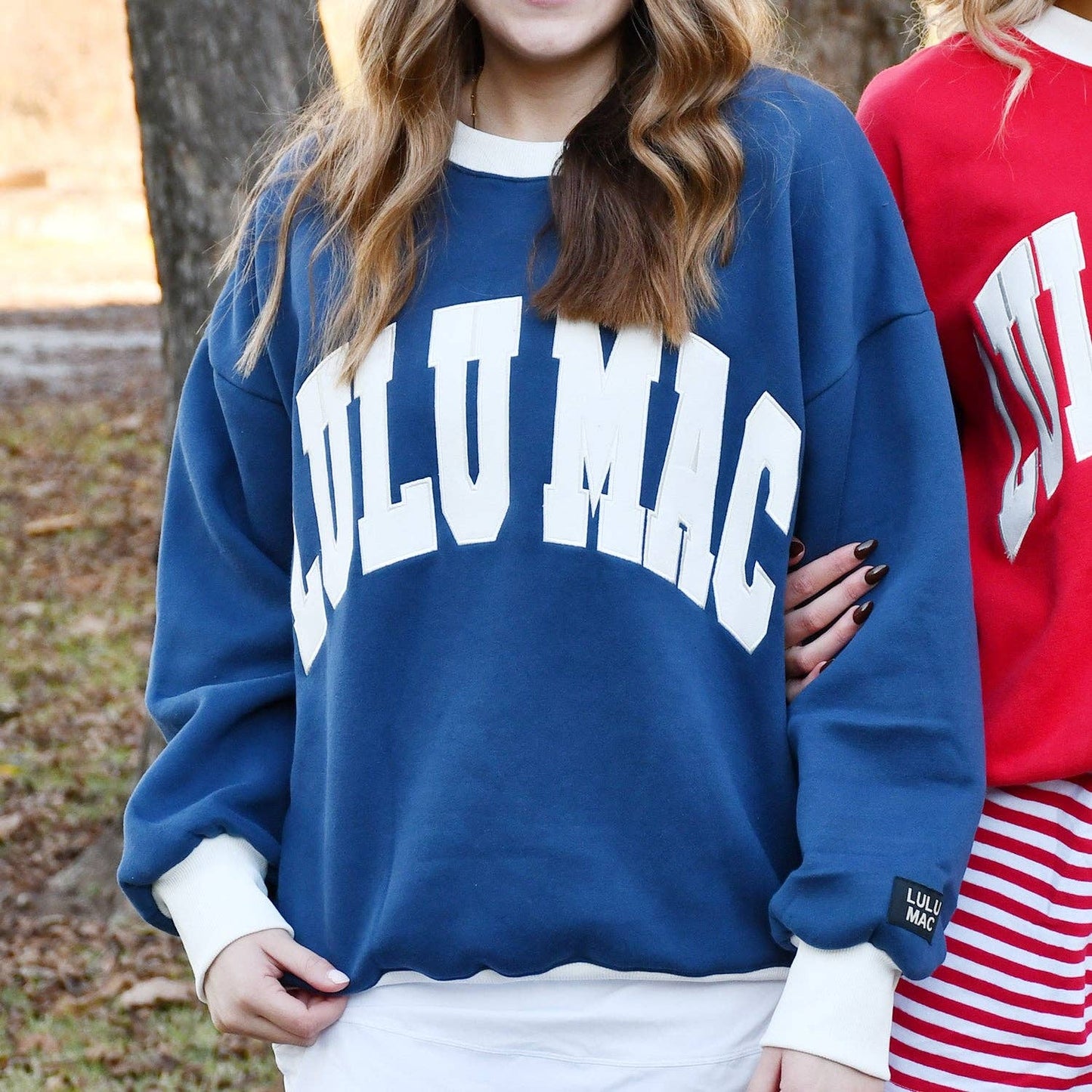 LULU MAC Navy Color Block