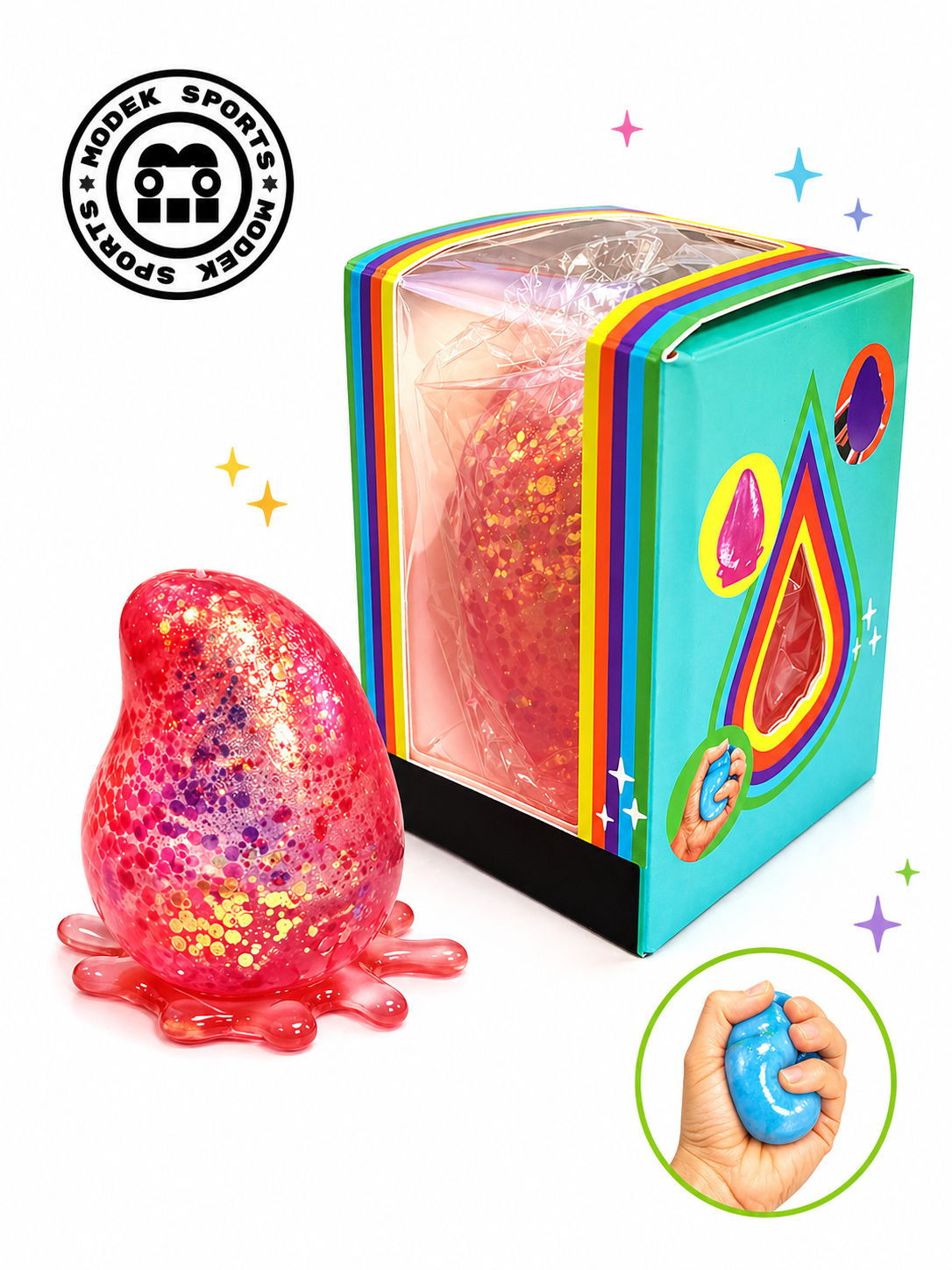 Glitter Dream Drop Squishy