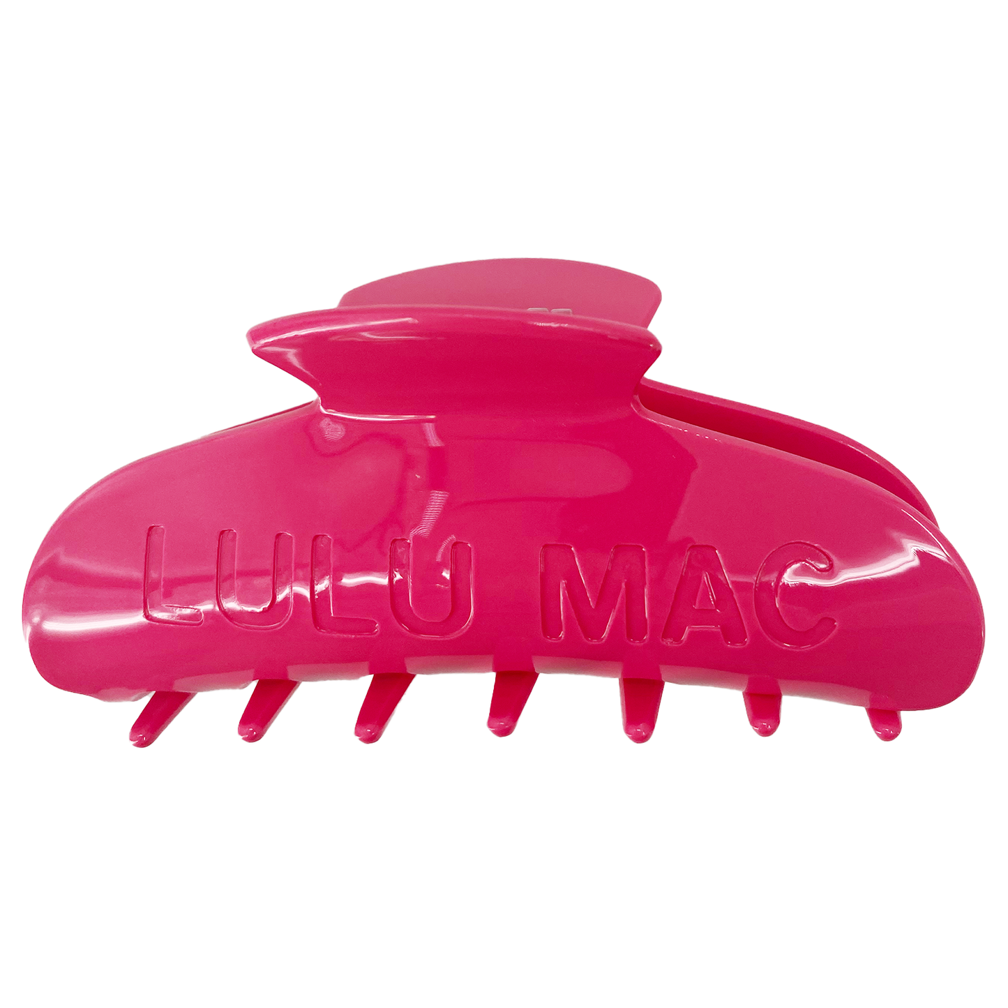 LULU MAC HAIR CLIP- Hot Pink