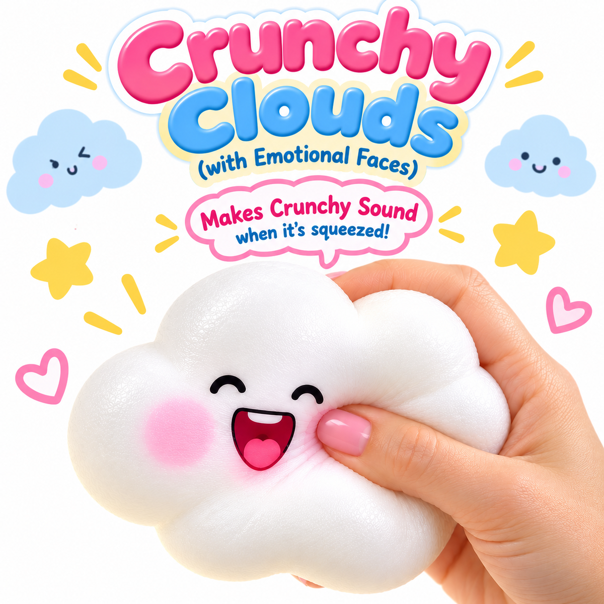 Crunchy Clouds ASMR Squishy