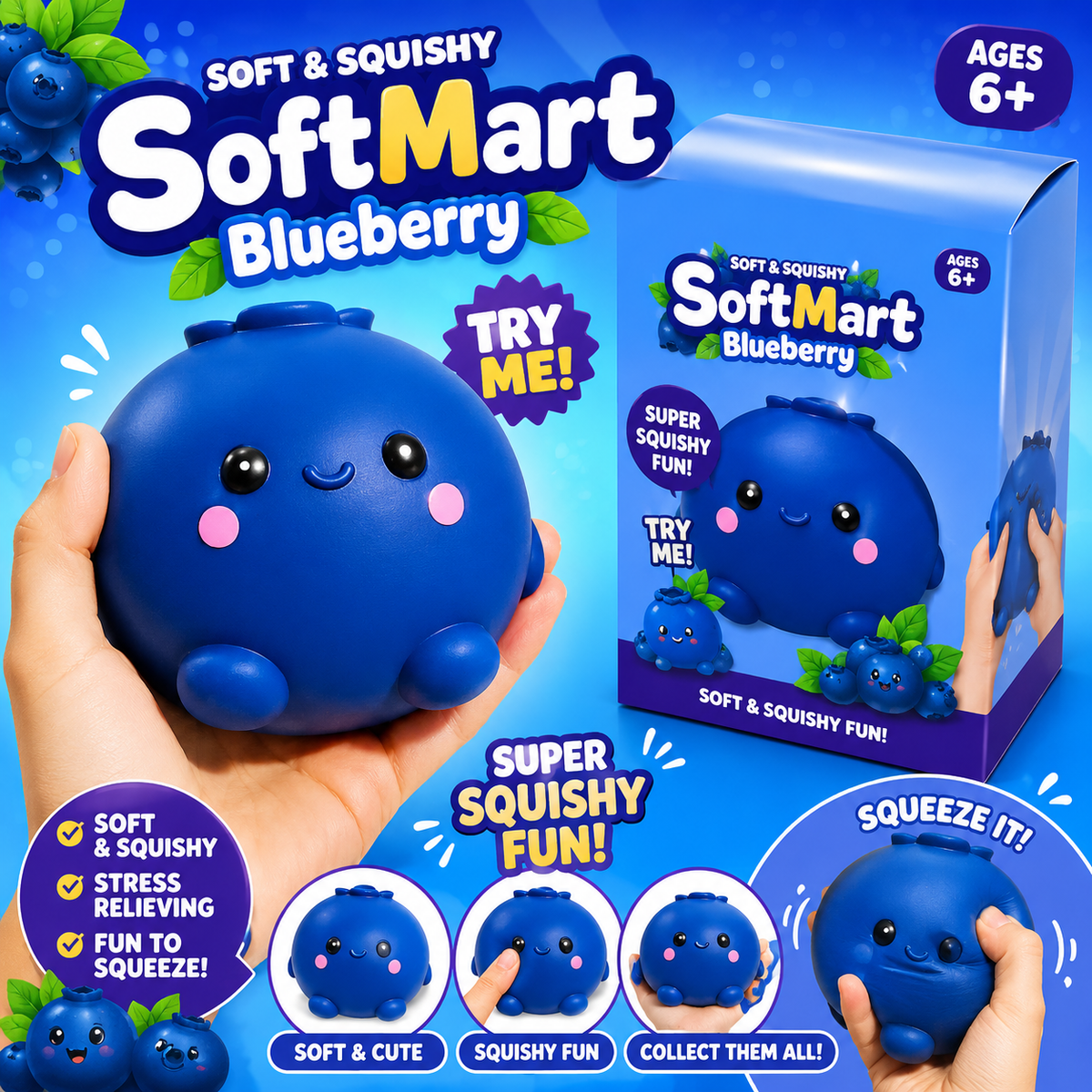 Blueberry Squishy