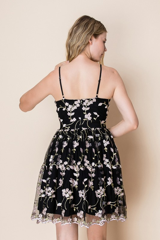Allure Organza Floral Dress