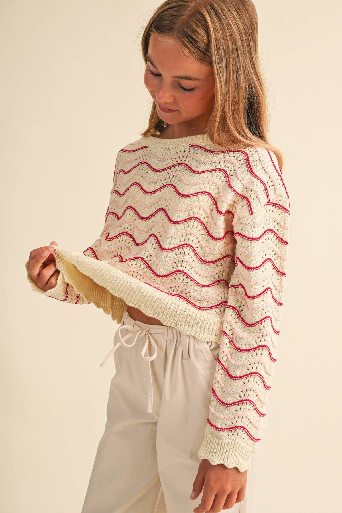Wendi Wavy Sweater