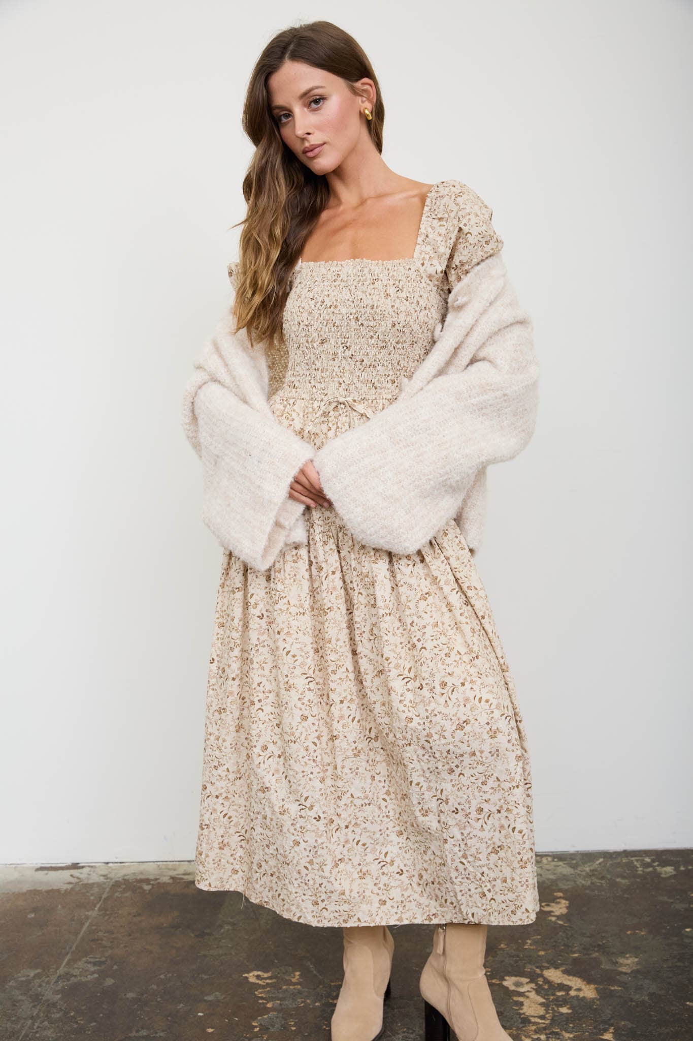 Mia Maxi Floral Dress