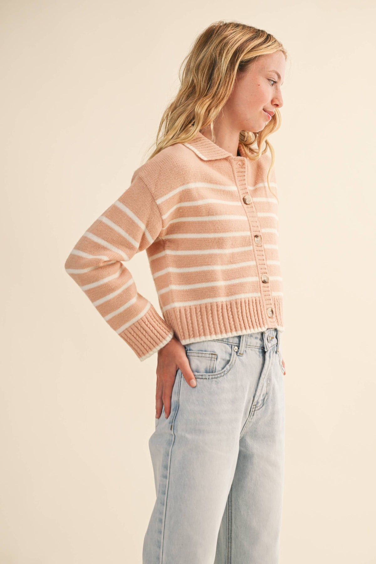 Lily Button Up Sweater