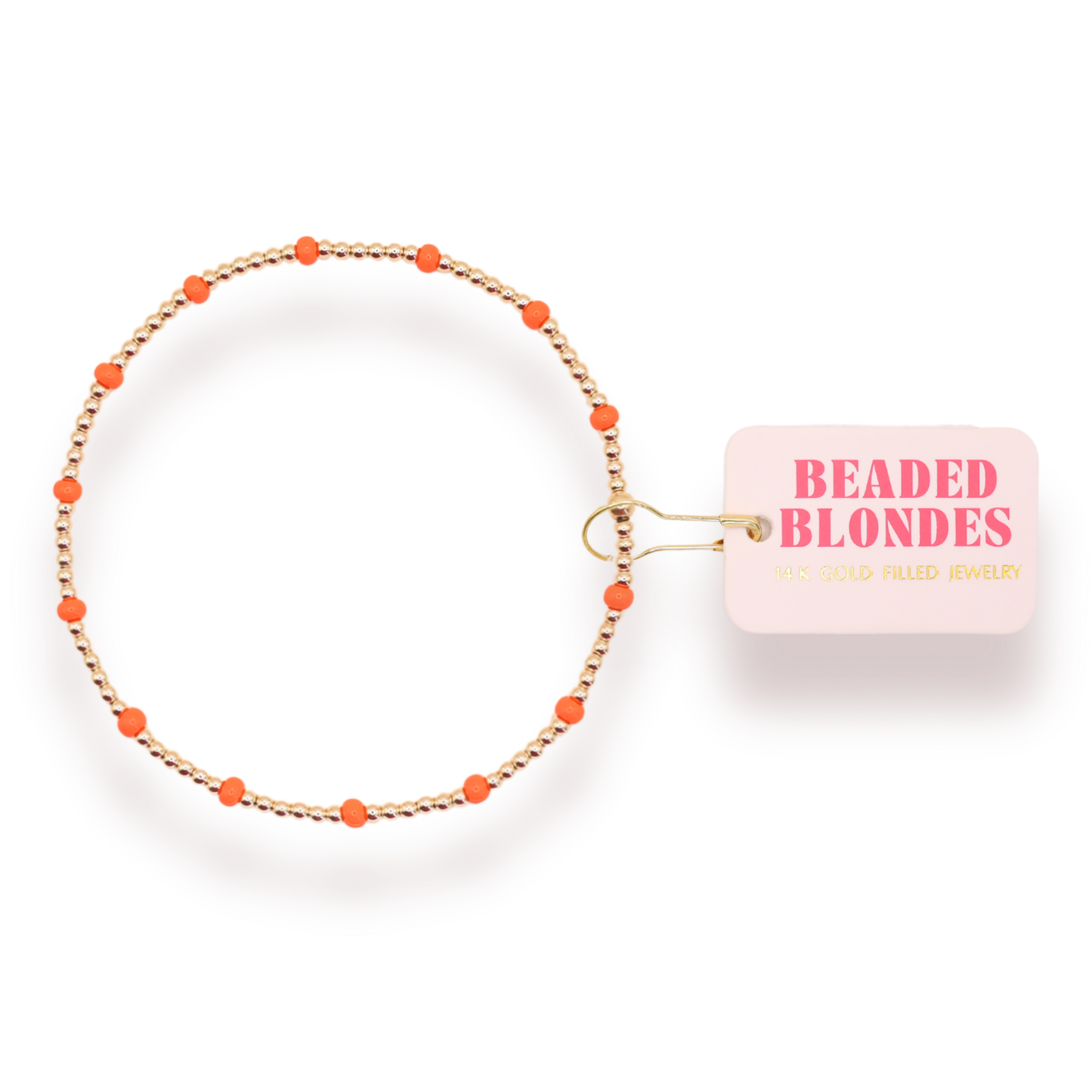 Orange Dainty Poppi Bracelet