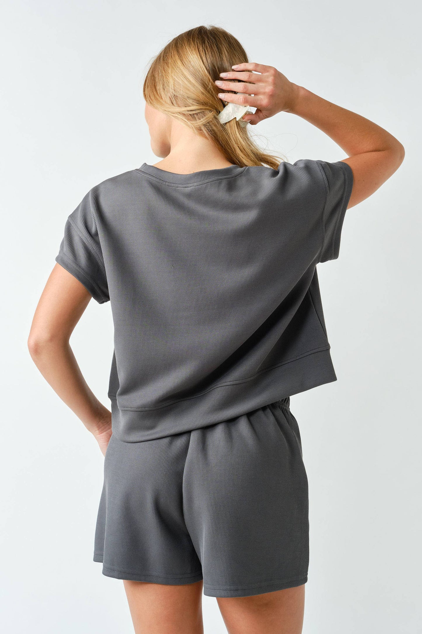 Luxe Rib Tee Set