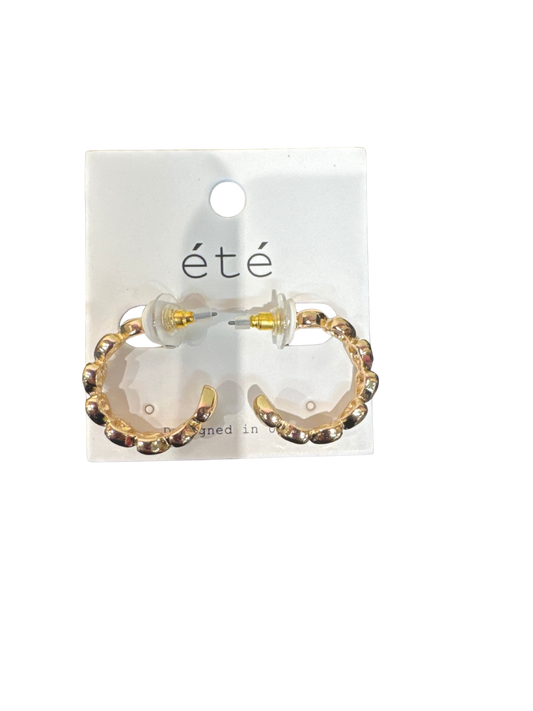 Chunky Heart Hoops