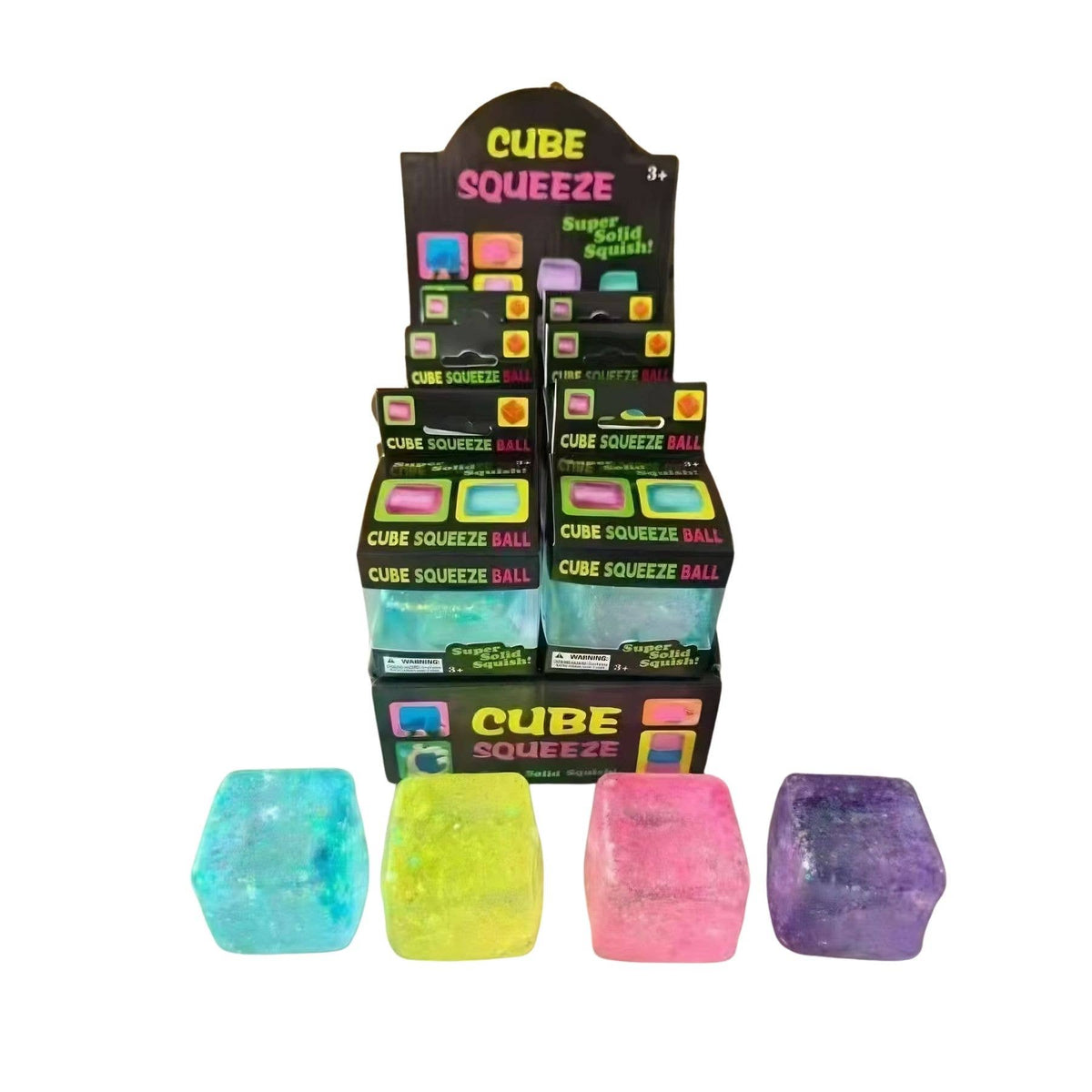 Glitter Ice Cube Squisy