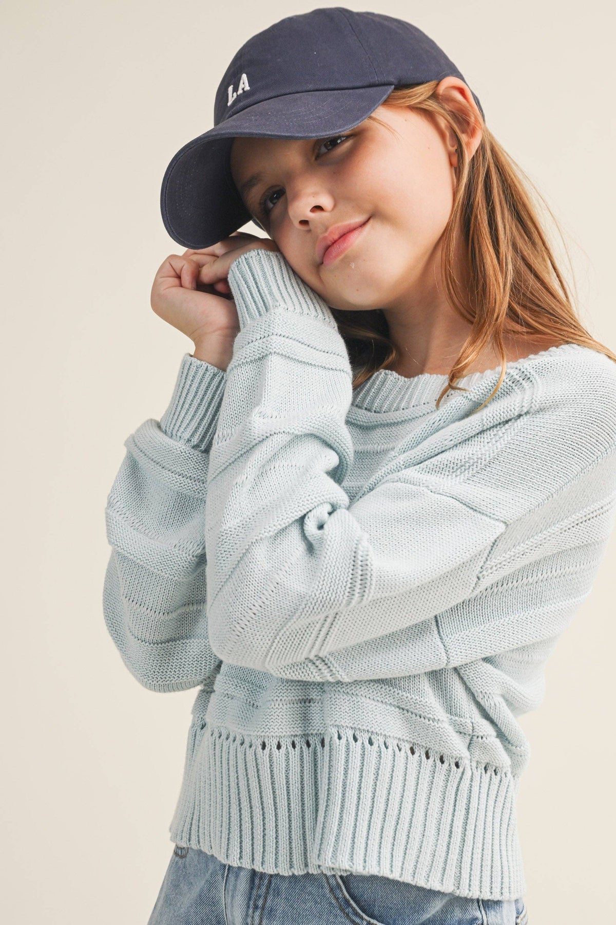 Piper Blue Sweater