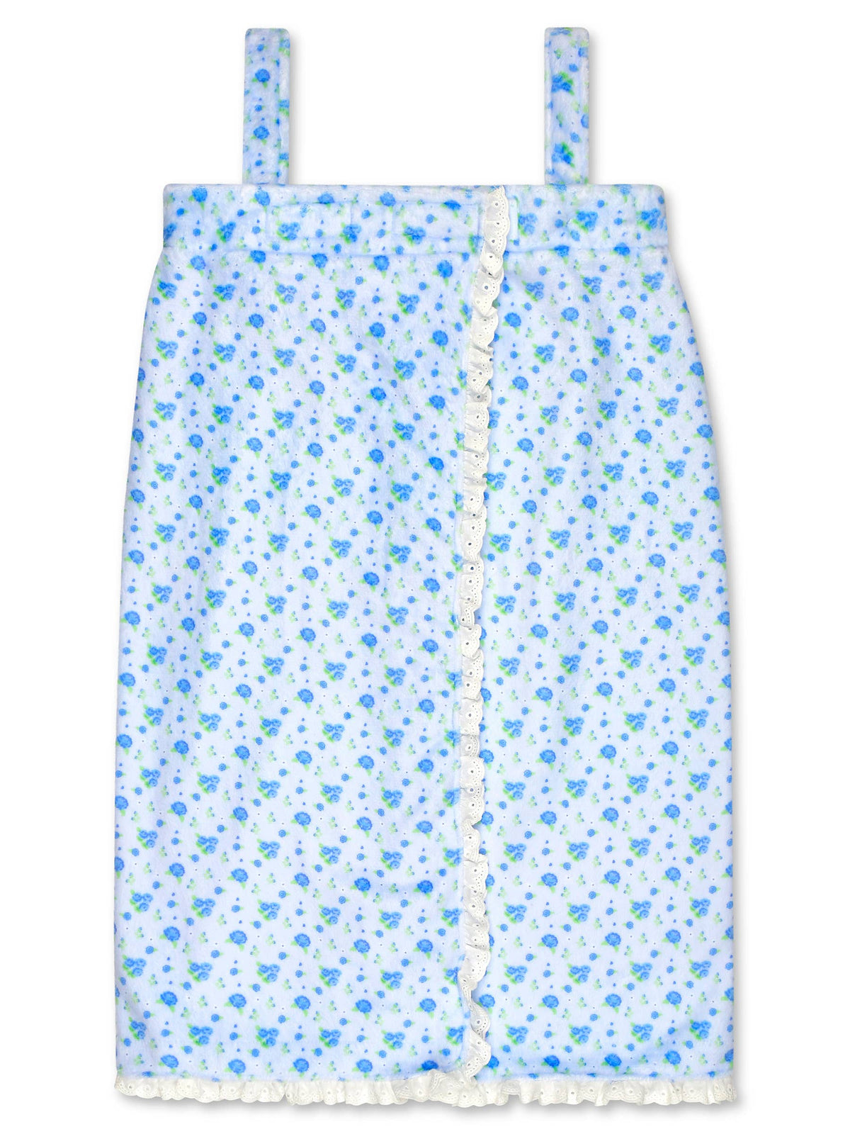 Blue Ditsy Spa Wrap