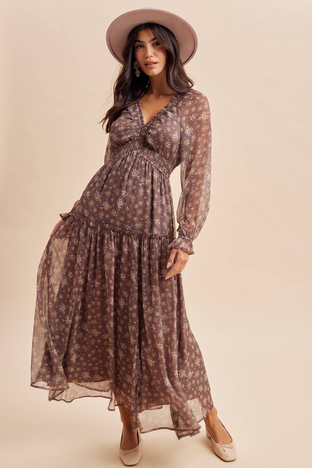 Elegant Floral Dress