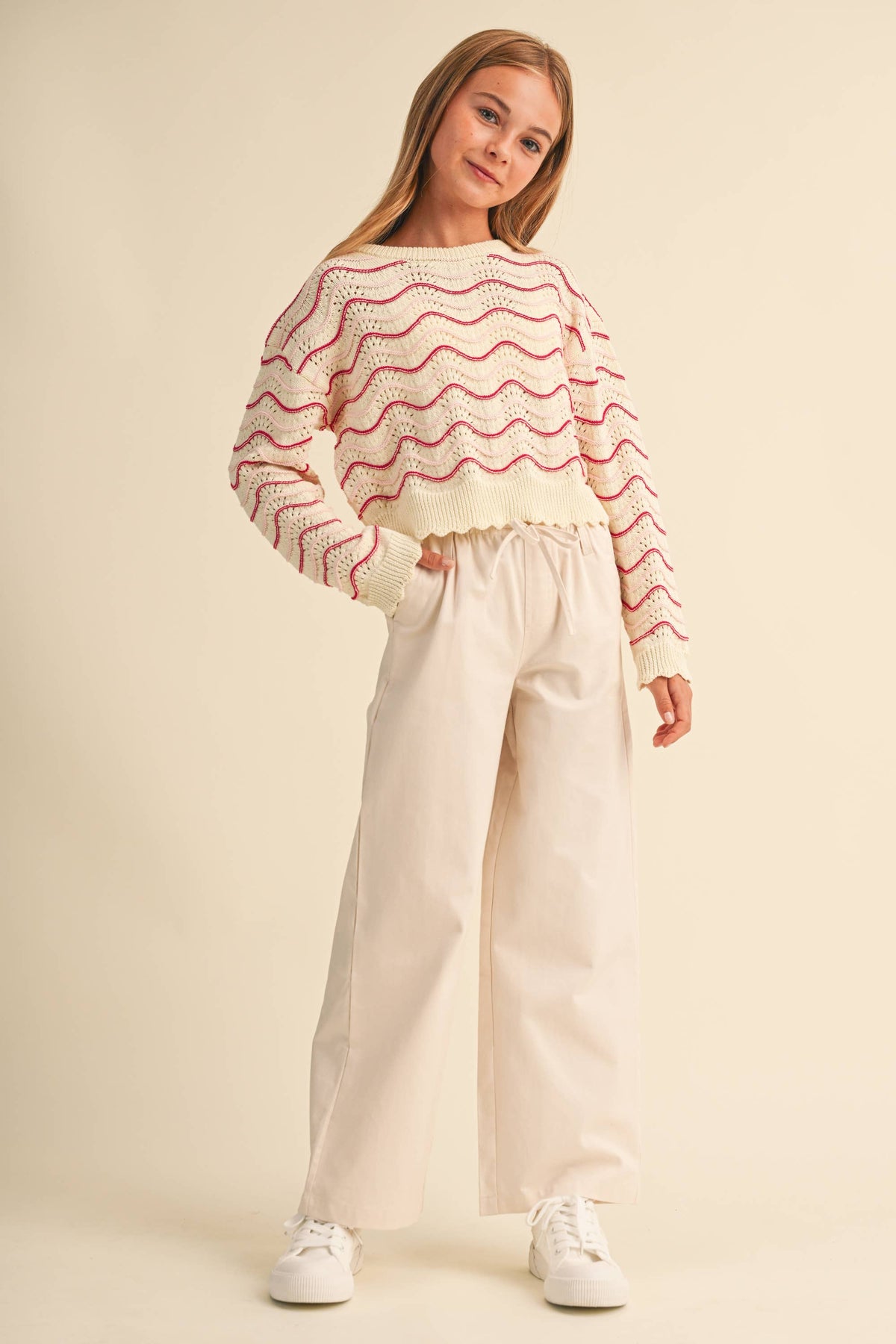 Wendi Wavy Sweater