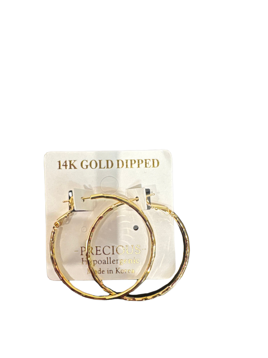 Thin Gold Hoops