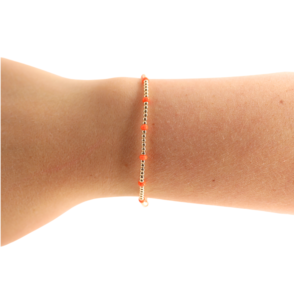 Orange Dainty Poppi Bracelet