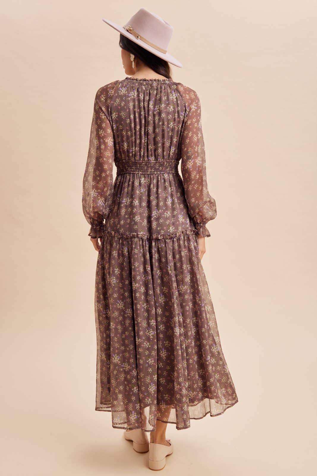 Elegant Floral Dress