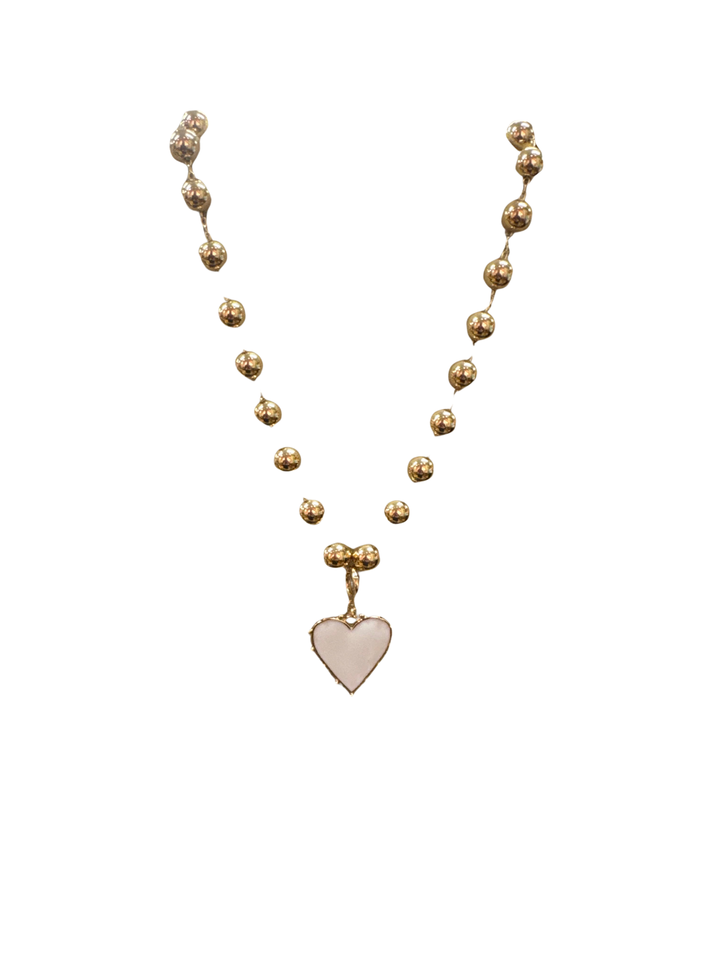 Colored Heart Beaded