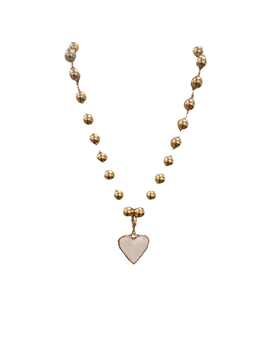 Colored Heart Beaded