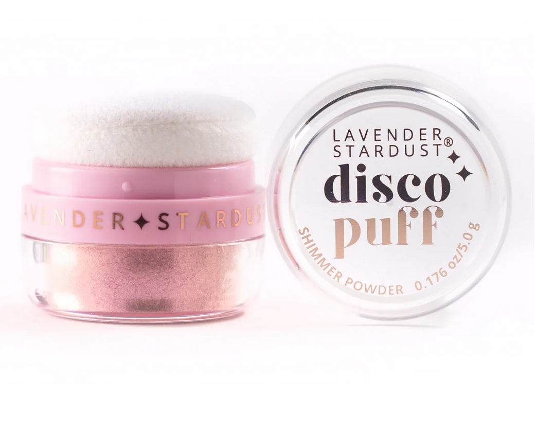 Disco Puff Shimmer Powder- Pink Pony