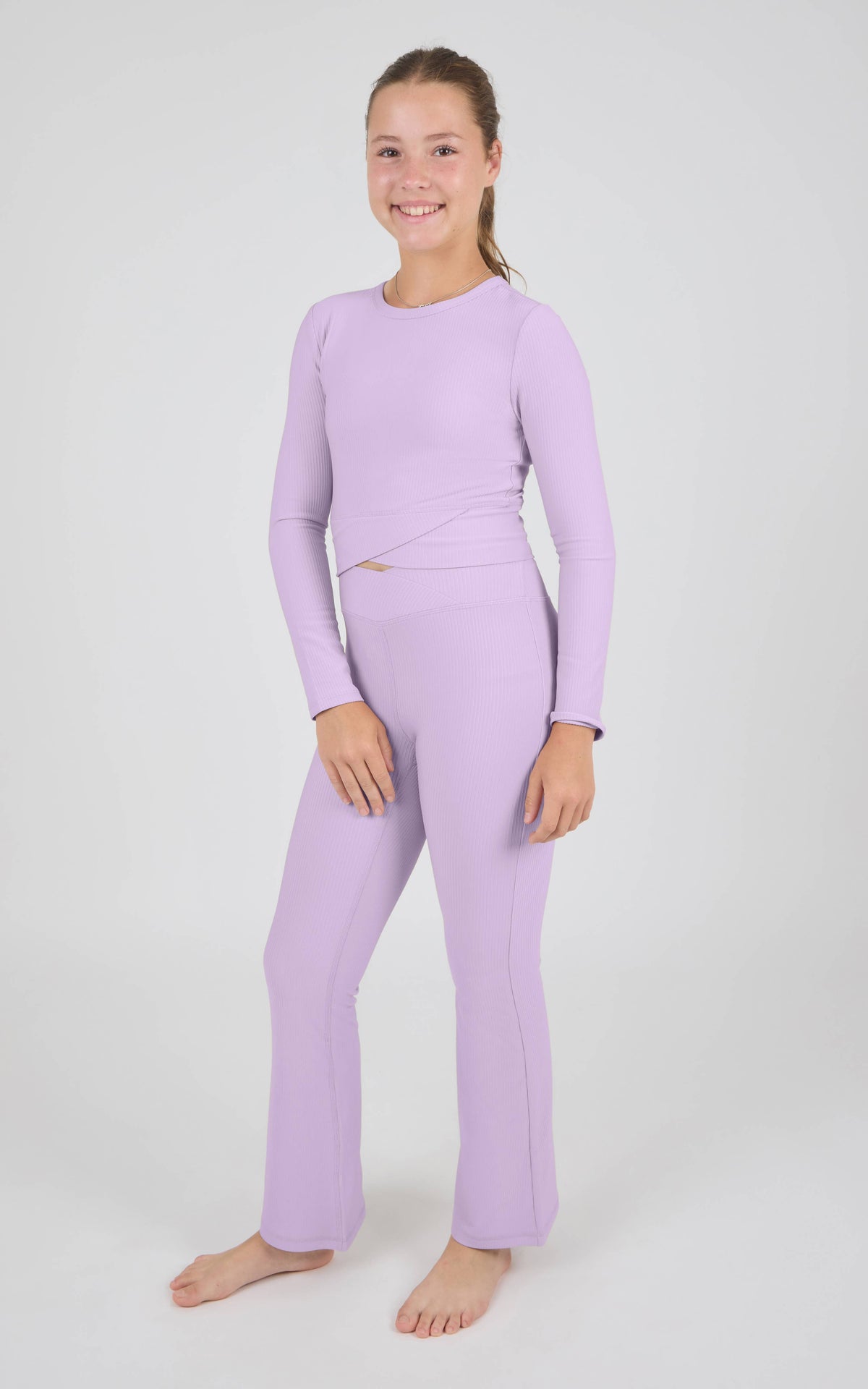 Ruth Ribbed Long Sleeve Set