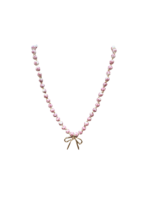 Jasmine Bow Necklace