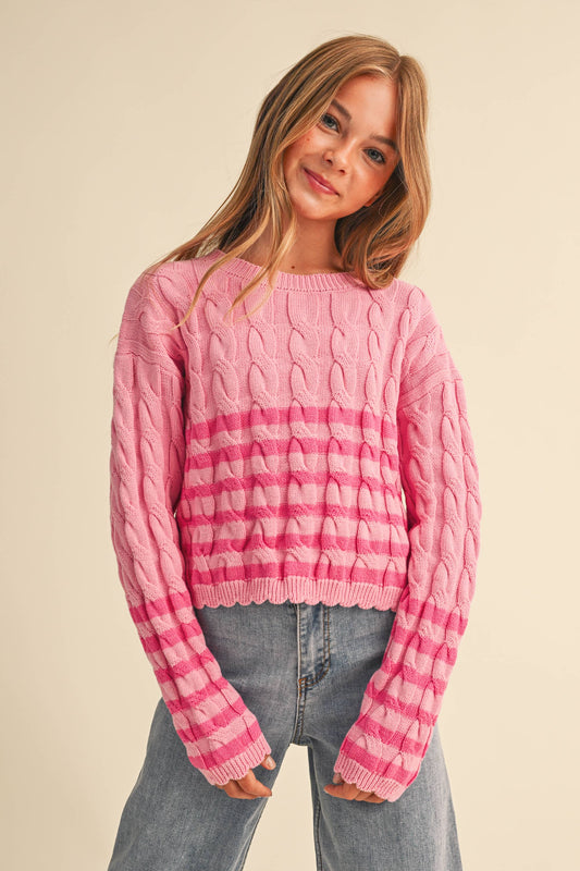 Lovely Pink Sweater
