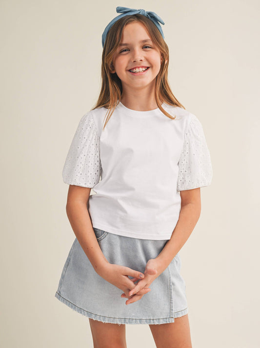 Classy Denim Skort